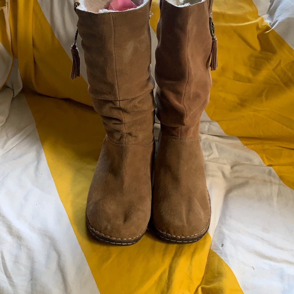 Anne Klein slouch boots sz 10